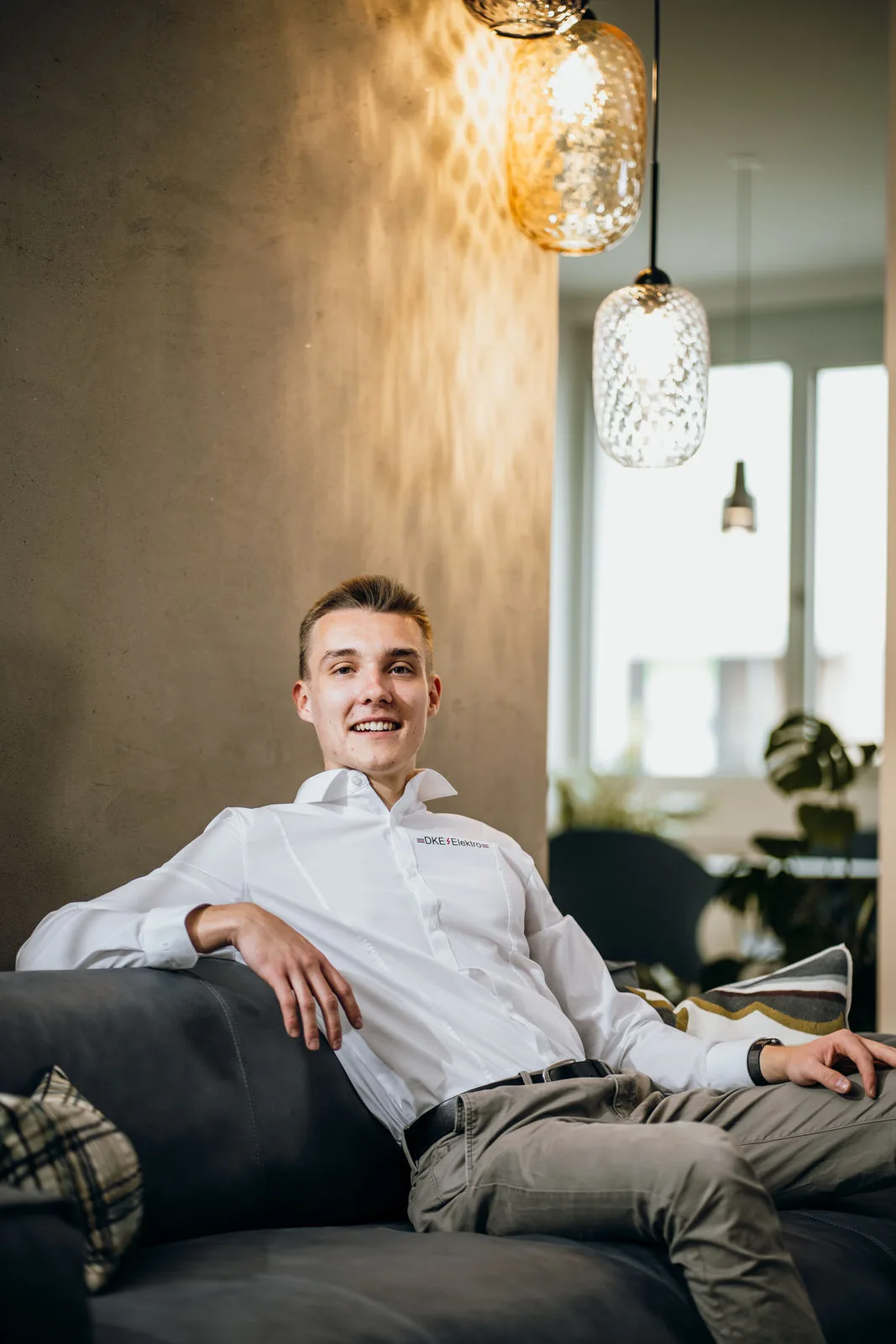 Businessportrait eines Mitarbeiters von DKE Elektro, fotografiert vom Businessfotograf AINOVORA