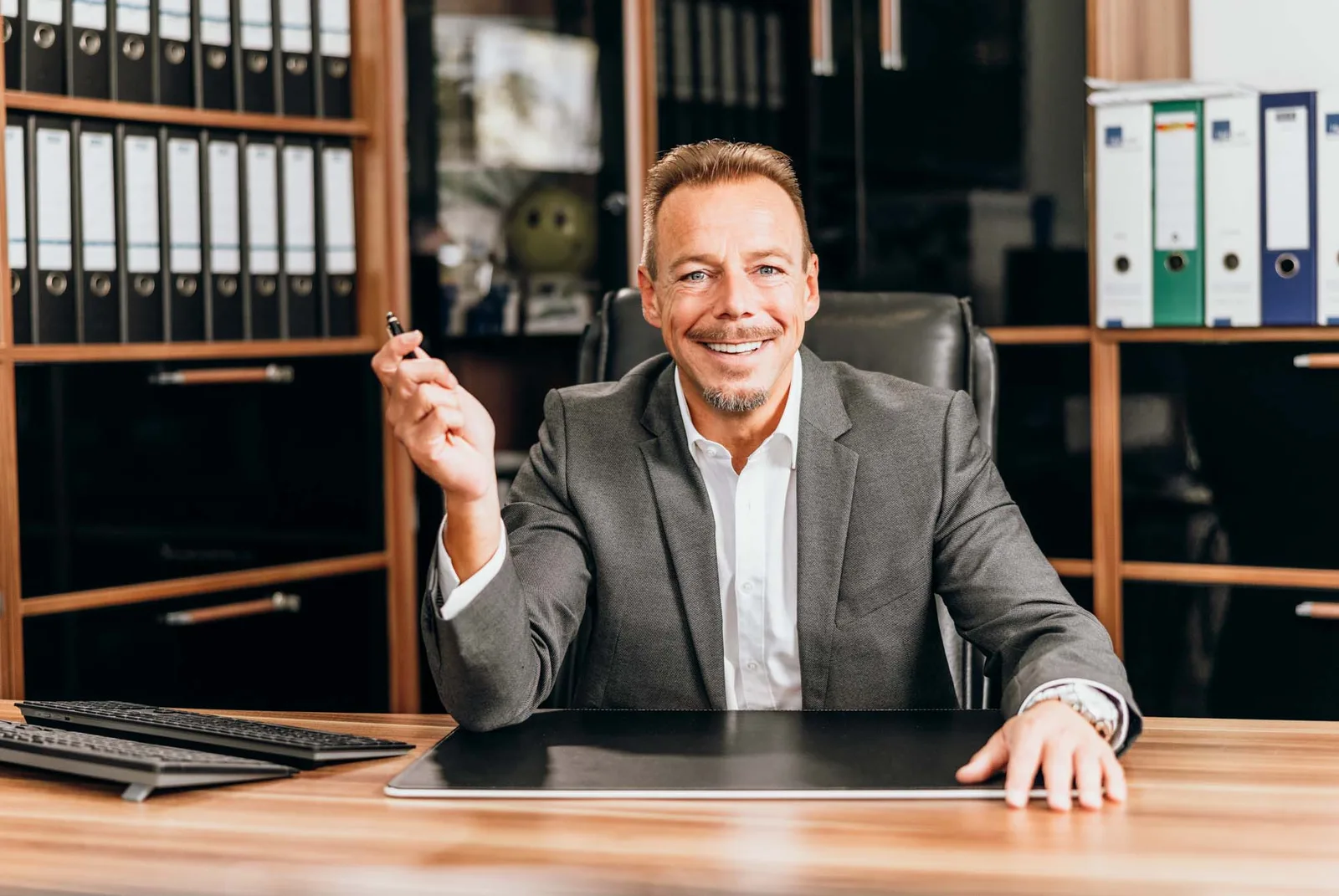 Businessportrait von Klaus Wandrowetz – Businessportraits vom Businessfotograf AINOVORA aus München