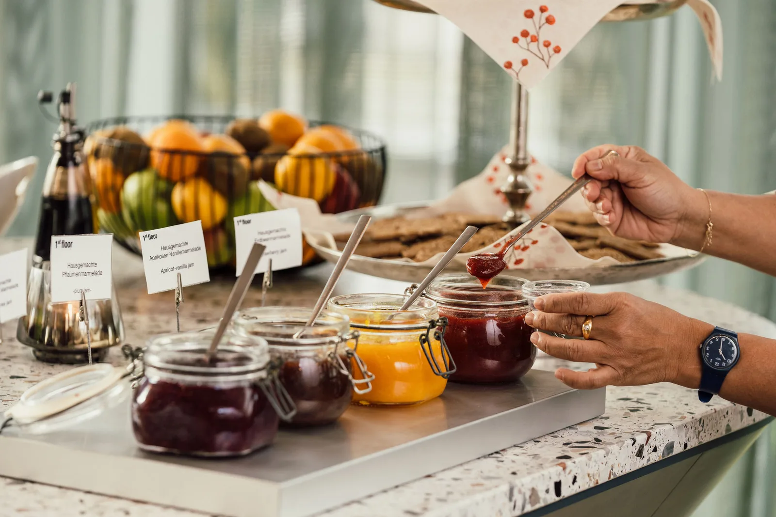 Restaurantfotos im 1stfloor Brunnthal – Werbefotos vom Businessfotograf AINOVORA